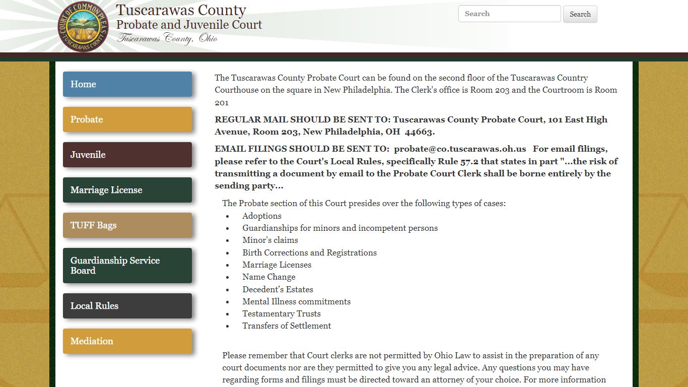 Tuscarawas County Probate Court